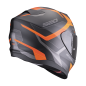 Preview: Scorpion Integralhelm Exo-520 Evo Air Elan Matt Schwarz-Orange